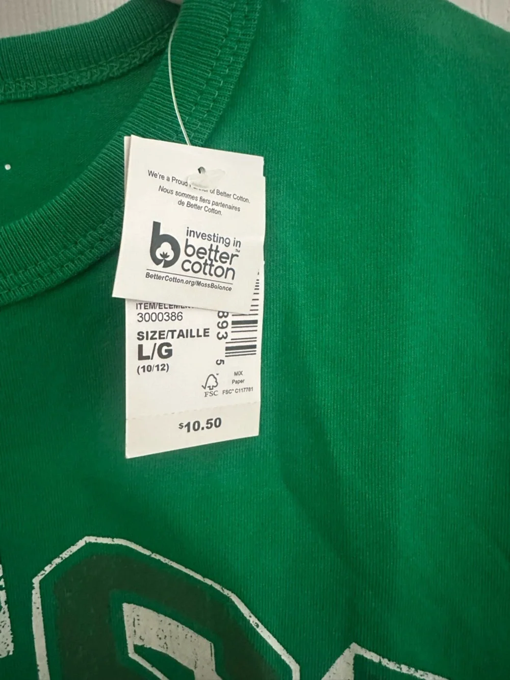 NWT The Children's Place Green Shamrock 'IRISH' Graphic Tee